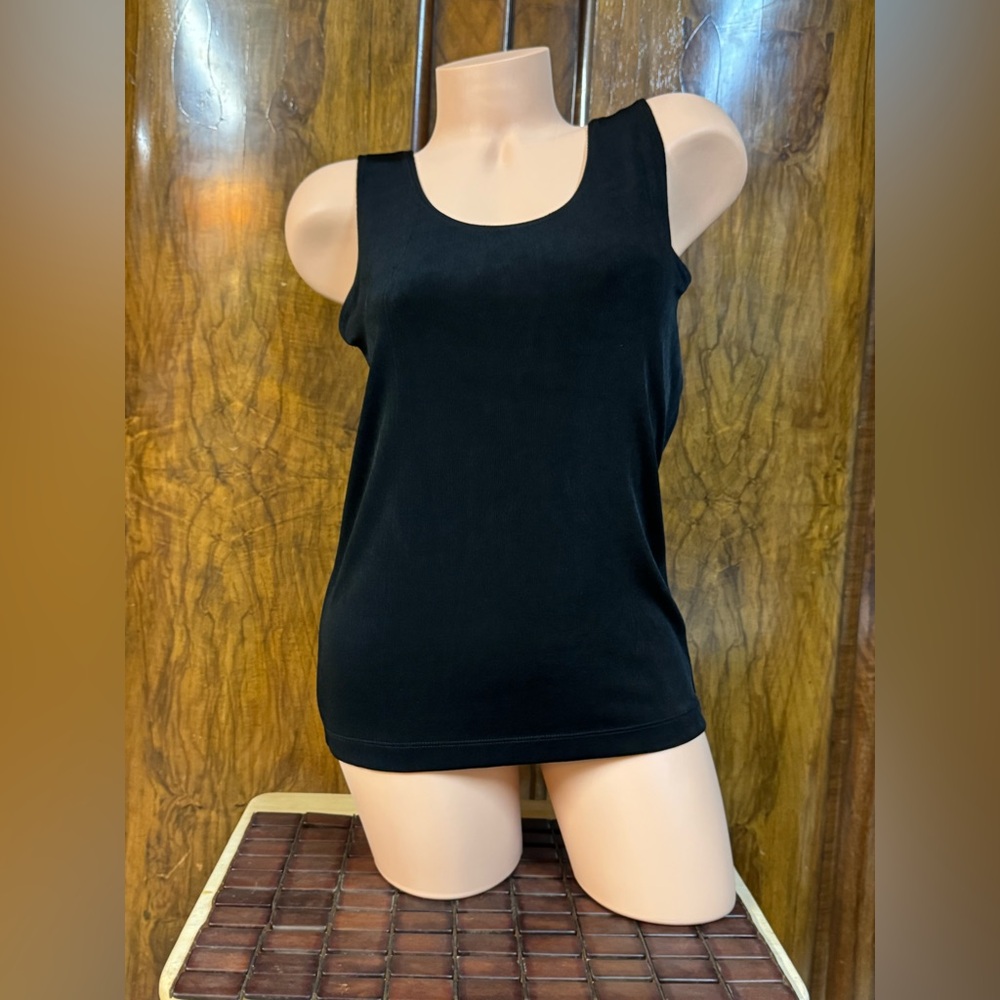 Chico's Black Tank Top Sz 1